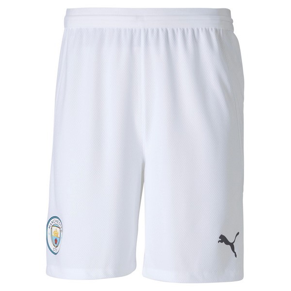 Pantalones Manchester City 1ª 2020 2021 Blanco